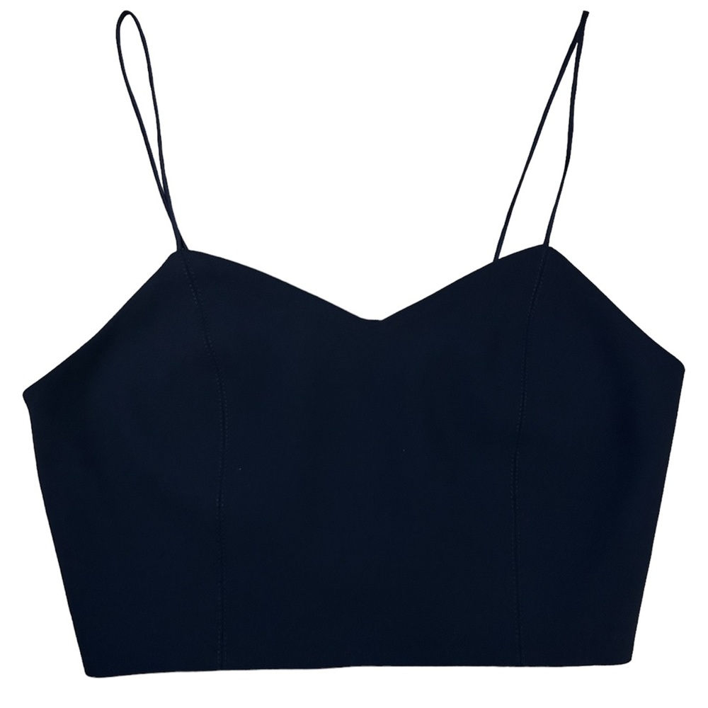 Alice + Olivia black crop top